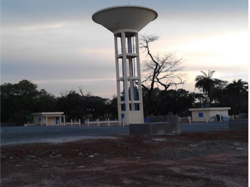 Construction de Châteaux d’eau de 100 m3 à 20 m à + Logement Gardien + Cabine de pompage + Clôture + AEP à :  • Diaobé • Bandiagara Coly • Témento • SaréSandiong • Saré Sara